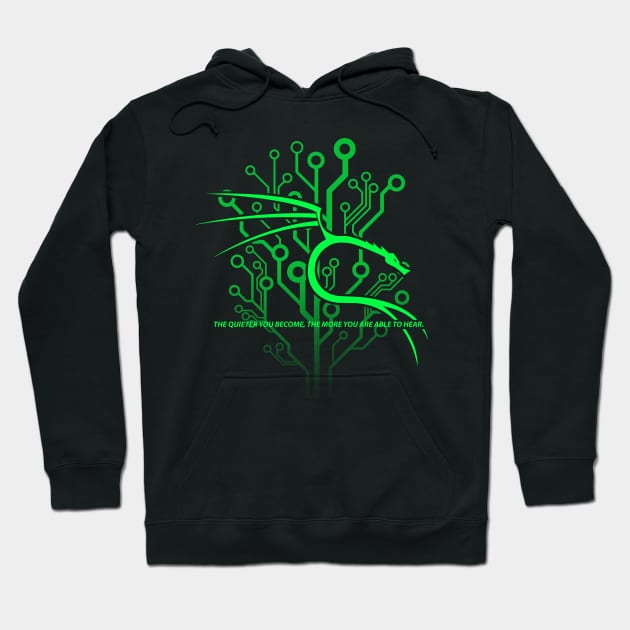 Kali Linux Backtrack Dragon Programming Hoodie by rumsport